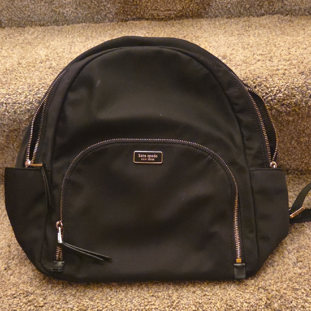 Kate Spade Black Backpack